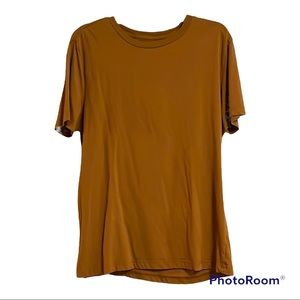 Mustard Yellow Arizona Jean Company Short Sleeve Tee (Mens Large)